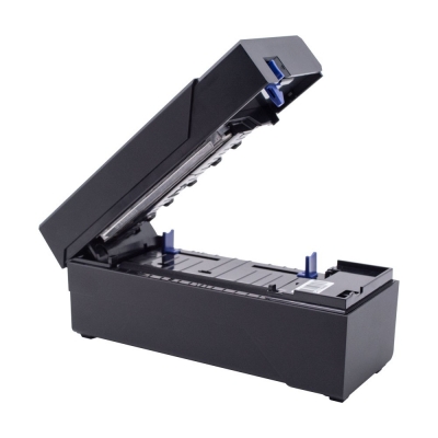 Impressora de código de barras de etiqueta térmica de mesa de 4 polegadas 200mm/s de alta velocidade