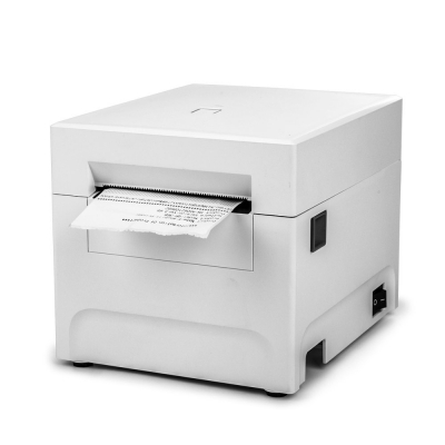 Impressora de contas POS desktop de recibos térmicos de alta velocidade de 3 polegadas com cortador automático